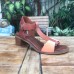 Giày sandan nữ VALMONS KicKers (size 37 | màu nâu cam | đế 5 cm)